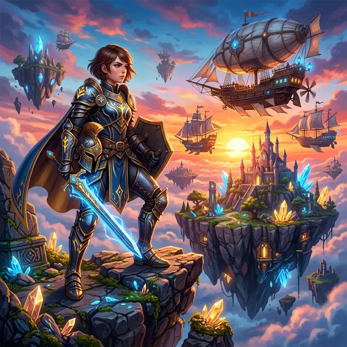 Skyforge Legends key art
